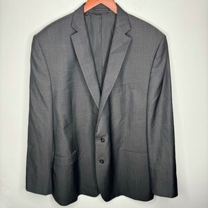 Calvin Klein Slim Fit‎ 100% Wool Blazer Size 48L